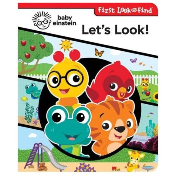 Baby Einstein First Look and Find Neptune Turtle - Book Box and Plush Set (Board - Picture 4 of 7